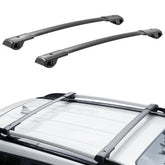 Roof Rack Cross Bars, Fit for 2014-2021 Subaru Forester with Raised Side Rails, 200 lbs Load Capacity, Aluminum Crossbars with Locks, for Rooftop Cargo Carrier Bag Luggage Kayak Bike